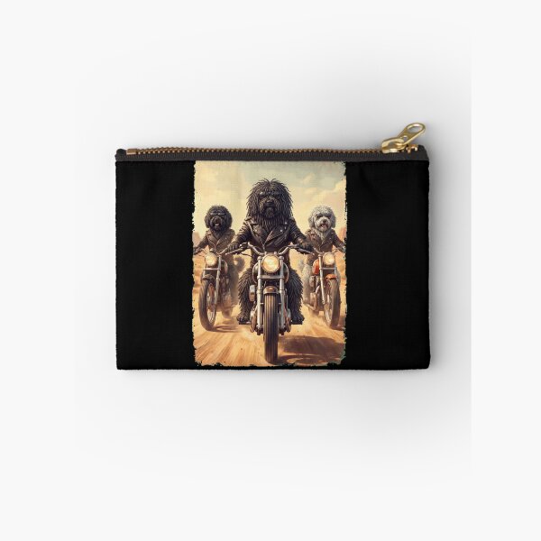 Item preview, Funny Puli Motorcycle Meme Dog Lover designed and sold by DoodleTortle.