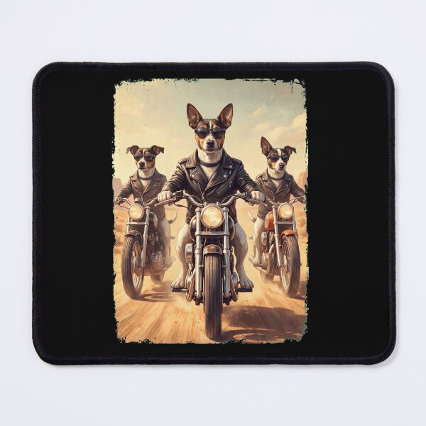 Item preview, Funny Rat Terrier Motorcycle Meme Dog Lover designed and sold by DoodleTortle.