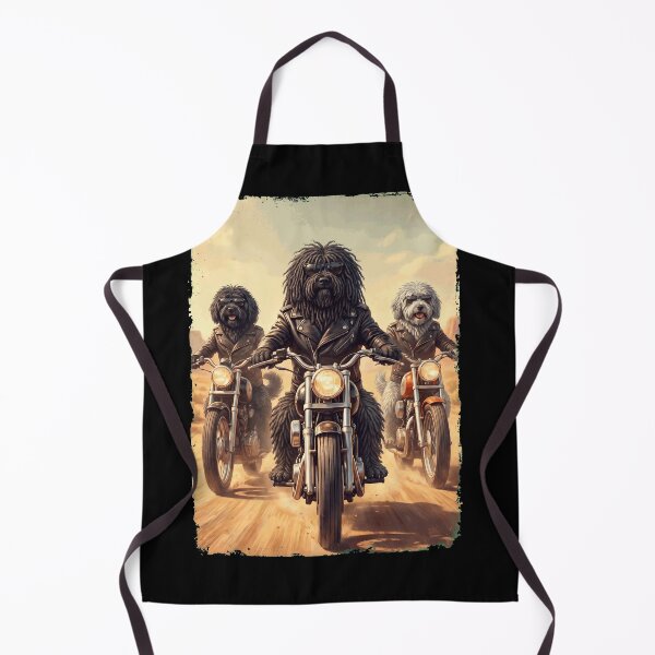 Item preview, Funny Puli Motorcycle Meme Dog Lover designed and sold by DoodleTortle.