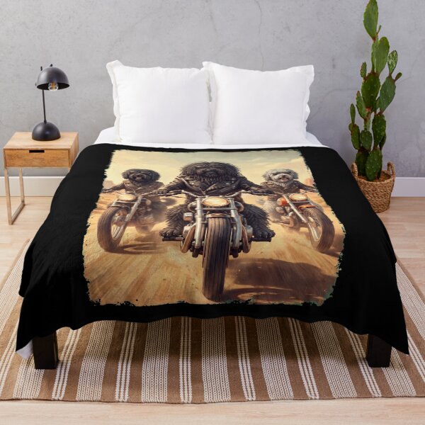 Item preview, Funny Puli Motorcycle Meme Dog Lover designed and sold by DoodleTortle.