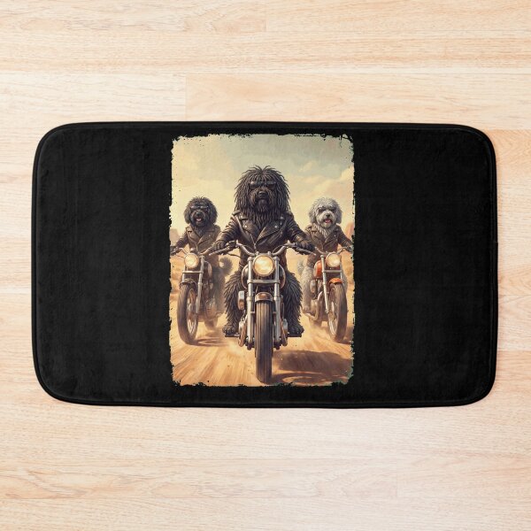 Item preview, Funny Puli Motorcycle Meme Dog Lover designed and sold by DoodleTortle.