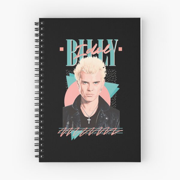 Item preview, Billy Idol 80S  Portrait With Neon Memphis Style Vibes  designed and sold by kogshop.