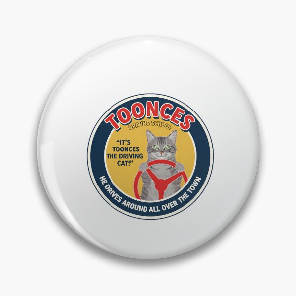 Item preview, Toonces The Driving Cat Drivers School Classic SNL designed and sold by UllricKramer.