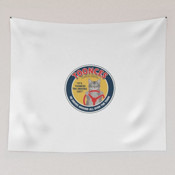 Item preview, Toonces The Driving Cat Drivers School Classic SNL designed and sold by UllricKramer.