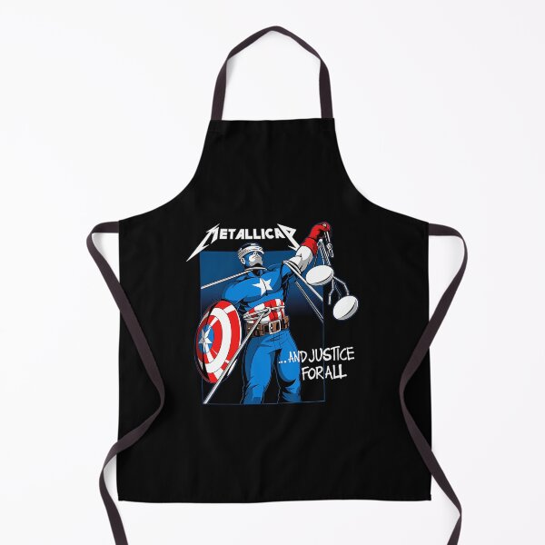 Item preview, Captain America And Justice For All Metallica Mash designed and sold by Alison Magurean.