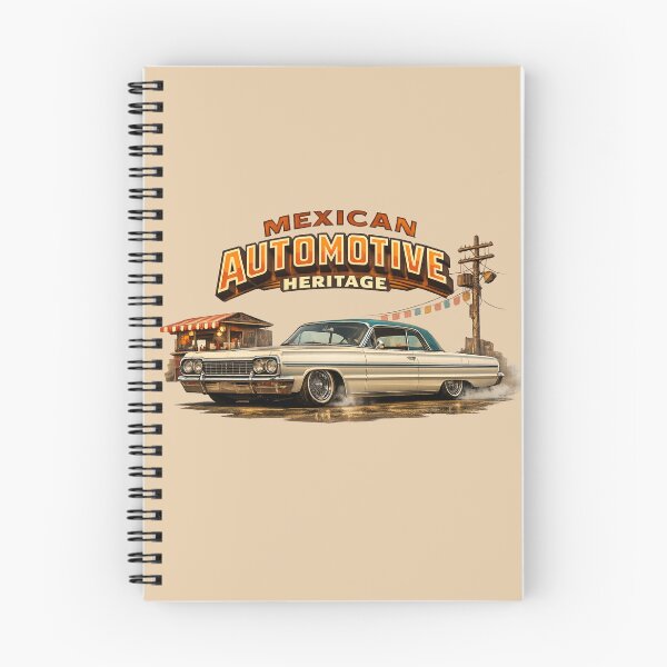 Item preview, Mexican Automotive Heritage | Classic Lowrider Culture Art designed and sold by Retro Arabica.