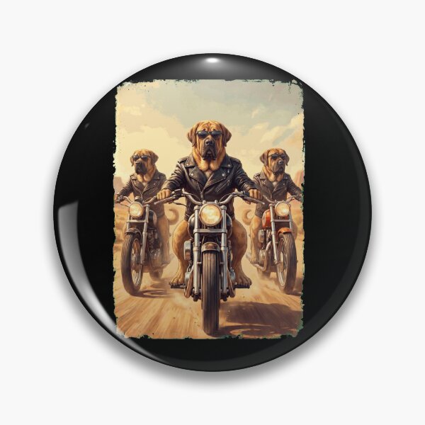 Item preview, Funny Spanish Mastiff Motorcycle Meme Dog Lover designed and sold by DoodleTortle.