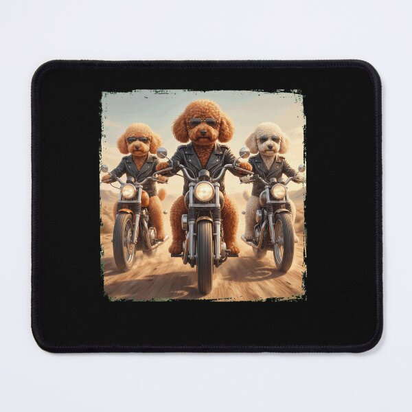 Item preview, Funny Toy Poodle Motorcycle Meme Dog Lover designed and sold by DoodleTortle.