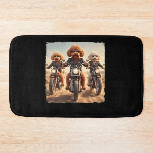 Item preview, Funny Toy Poodle Motorcycle Meme Dog Lover designed and sold by DoodleTortle.
