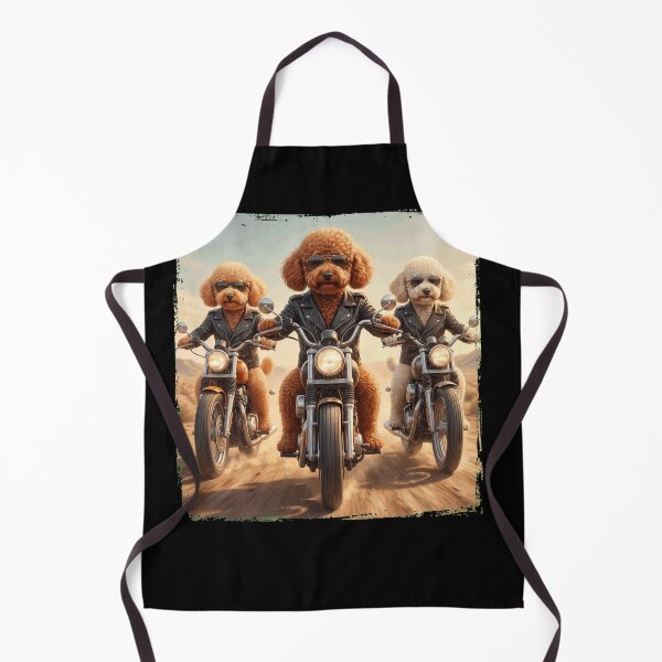 Item preview, Funny Toy Poodle Motorcycle Meme Dog Lover designed and sold by DoodleTortle.