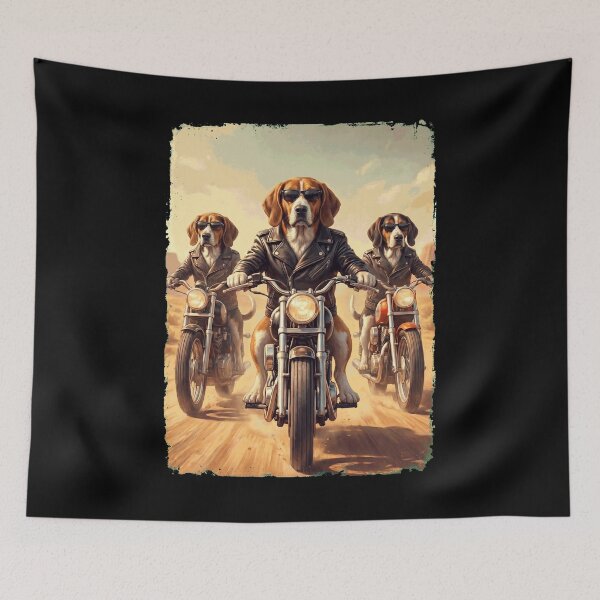 Item preview, Funny Treeing Walker Coonhound Motorcycle Meme Dog Lover designed and sold by DoodleTortle.