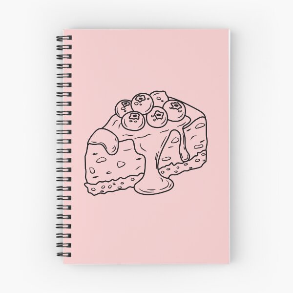 Item preview, Blueberry cheesecake line art, hand drawn delicious dessert slice designed and sold by RS4you.
