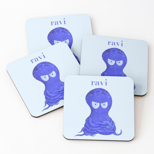 Item preview, Ravi the Octopus - Sarcastic Humor and Chic Typography designed and sold by Ajova-.