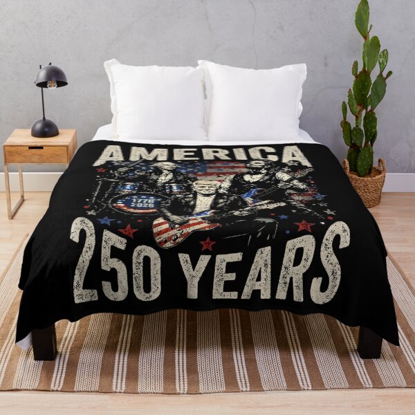 Item preview, 250 Years Strong 1776-2026 Trump Abraham-Lincoln-Playing-Guitar designed and sold by schoolofbullies.