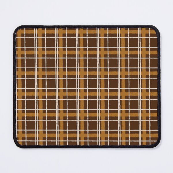 Item preview, Brown retro plaid seamless pattern designed and sold by Aikesout.