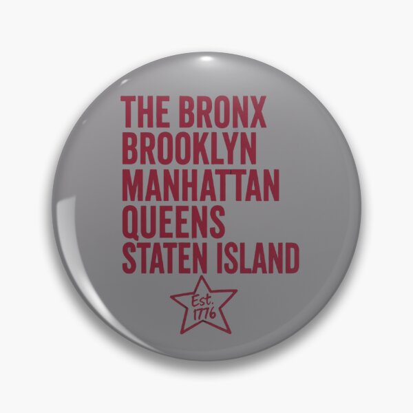 Item preview, NYC Boroughs Heritage Est. 1776 Tribute designed and sold by rygenr8.