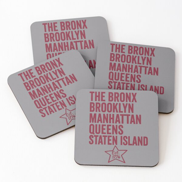 Item preview, NYC Boroughs Heritage Est. 1776 Tribute designed and sold by rygenr8.
