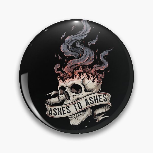 Item preview, Ashes to Ashes Skull Dissolving into Dust designed and sold by nuel-art.