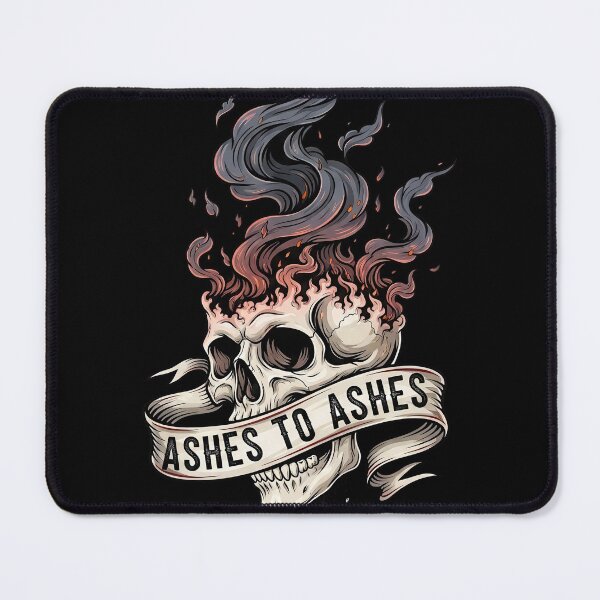 Item preview, Ashes to Ashes Skull Dissolving into Dust designed and sold by nuel-art.