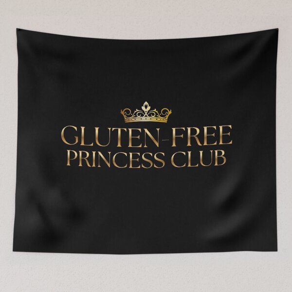 Item preview, Gluten Free Princess Club Luxury Gold Typography Design designed and sold by PROPera-design.