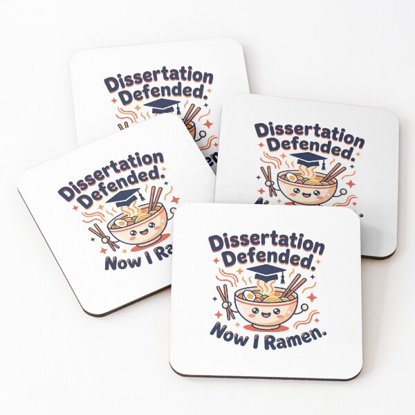 Item preview, Dissertation Defended Now I Ramen Funny PhD Graduation Gift for Grad Students Celebration Humor designed and sold by Im-Ara.