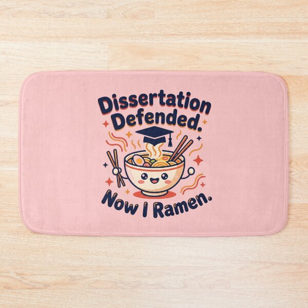 Item preview, Dissertation Defended Now I Ramen Funny PhD Graduation Gift for Grad Students Celebration Humor designed and sold by Im-Ara.