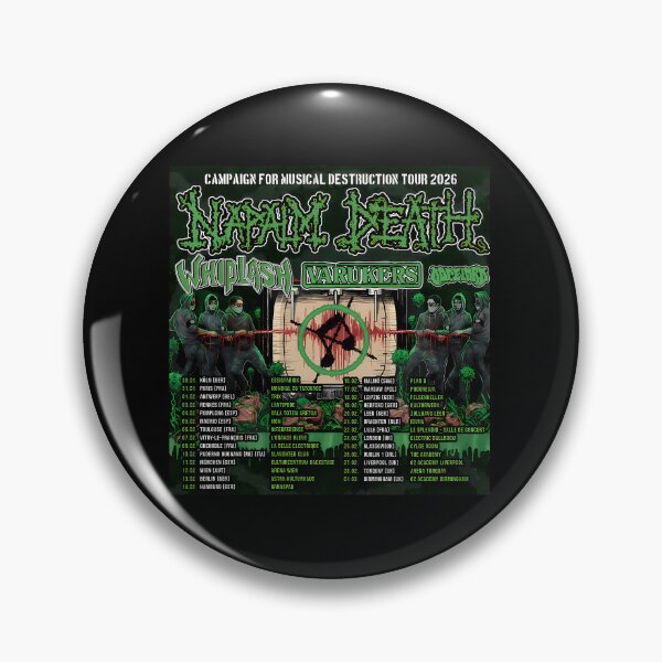 Item preview,  Napalm Death Tour 2026 Bisalagi designed and sold by kogshop.