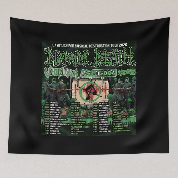 Item preview,  Napalm Death Tour 2026 Bisalagi designed and sold by kogshop.
