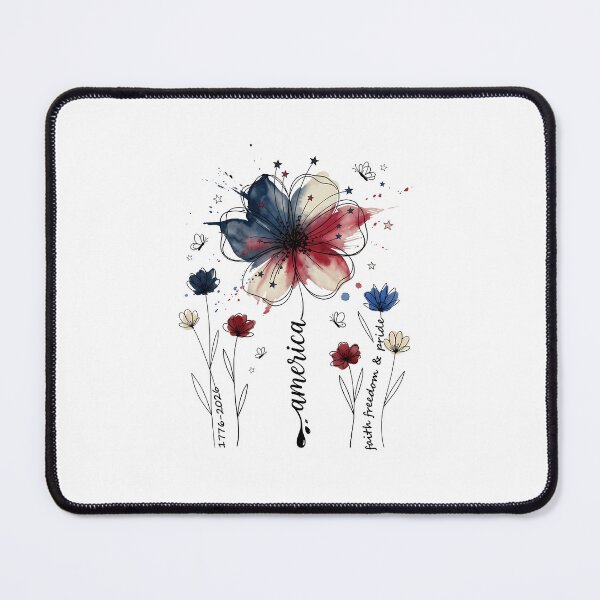 Item preview, Boho Floral USA 250 Freedom Celebration designed and sold by AURA-APPAEL.