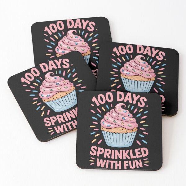 Item preview, 100 Days Sprinkled With Fun Cupcake 100th Day Girls Teacher designed and sold by TrinaEspinoza.