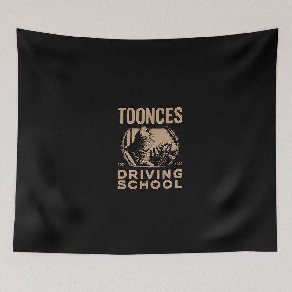 Item preview, Toonces Driving School Cat Creme Overlay designed and sold by UllricKramer.