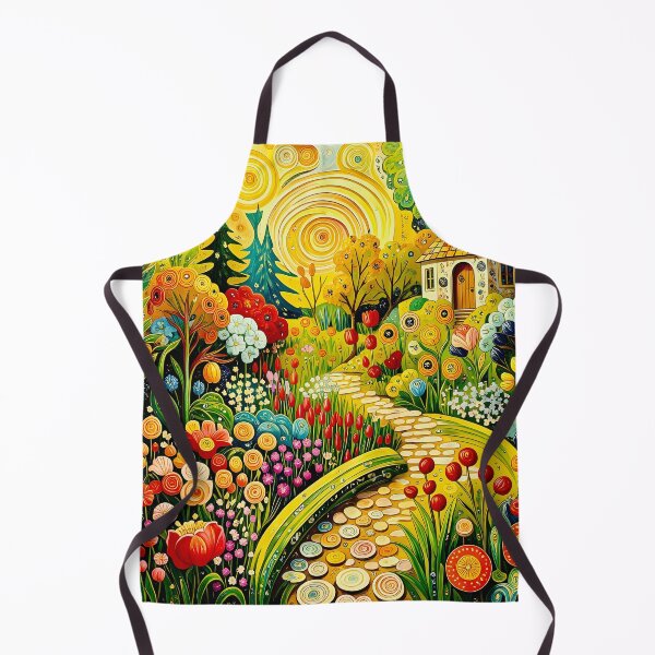 Item preview, Gustav Klimt Flower Garden  designed and sold by Vicky Brago-Mitchell®.