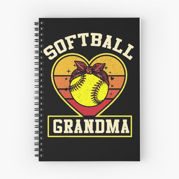 Item preview, Vintage Heart Softball Grandma Design designed and sold by LashondaGreen89.