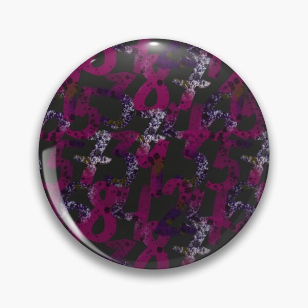 Item preview, Dark Seamless Graffiti Numbers Pattern Abstract Urban Design designed and sold by EL-Lebedenko.