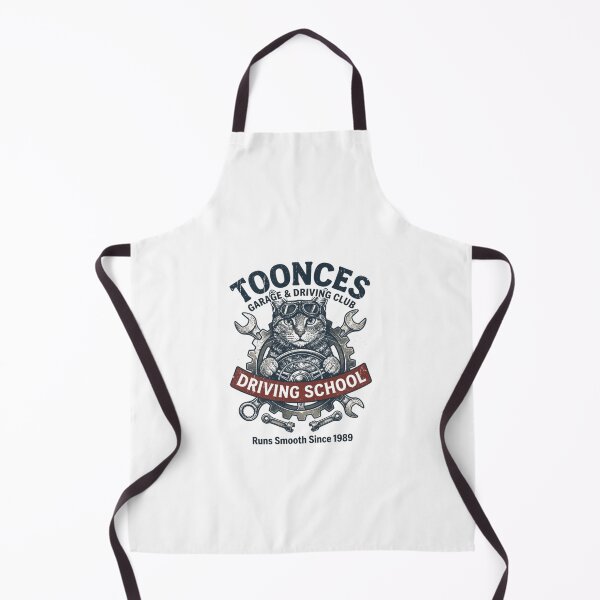 Item preview, Toonces Garage Driving School Vintage designed and sold by UllricKramer.