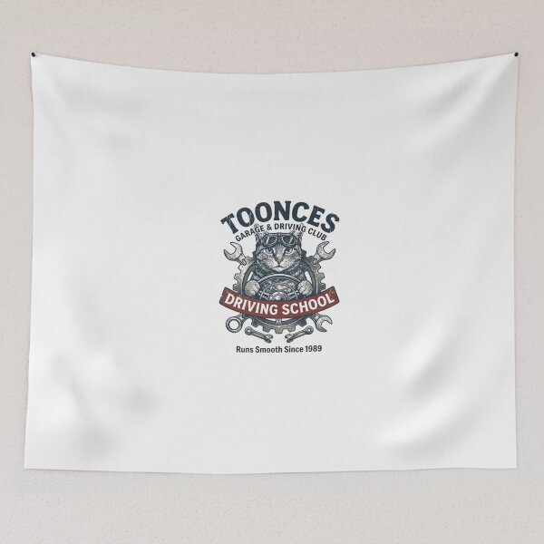 Item preview,  Toonces Garage Driving School Vintage designed and sold by UllricKramer.