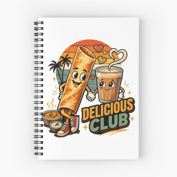 Item preview, Delicious Club – Cute Dosa & Filter Coffee South Indian Food Lover Design designed and sold by Globalcitytees.