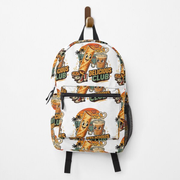 Item preview, Delicious Club – Cute Dosa & Filter Coffee South Indian Food Lover Design designed and sold by Globalcitytees.