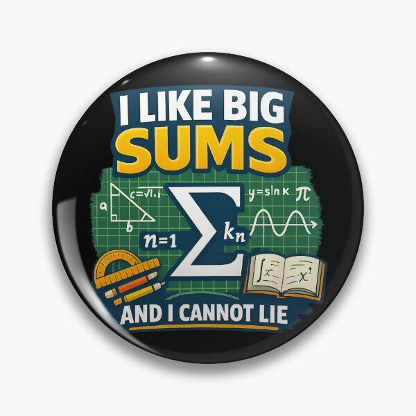 Item preview, I Like Big Sums And I Cannot Lie Math Humor designed and sold by TeeTimeTreasure.