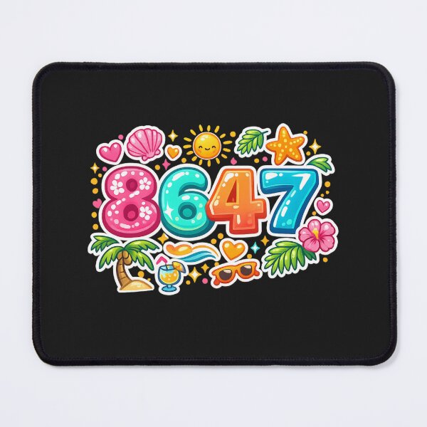 Item preview, Funny 86 47 8647 Seashells Sea Shells Summer Beach designed and sold by faridman.
