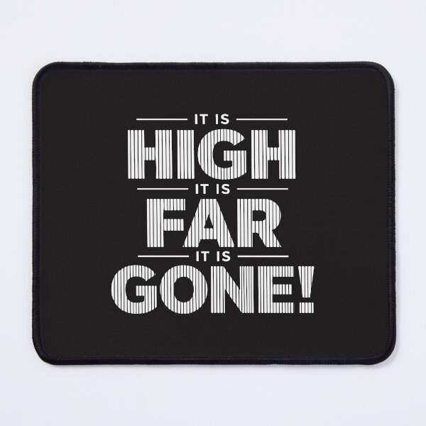 Item preview, It Is High It Is Far It Is Gone Funny Baseball Retro designed and sold by kiralynstration.