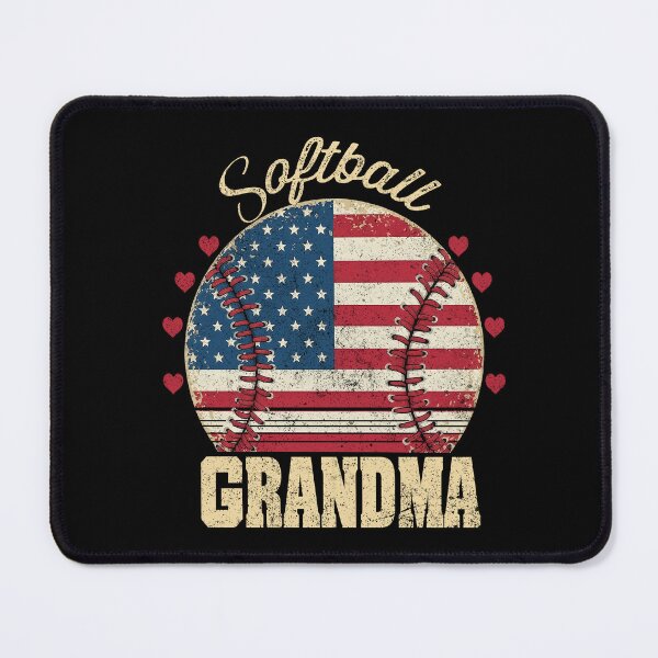 Item preview, Patriotic Softball Grandma USA Design designed and sold by LashondaGreen89.