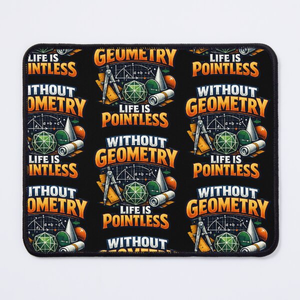 Item preview, Without Geometry Life Is Pointless Math Humor designed and sold by TeeTimeTreasure.