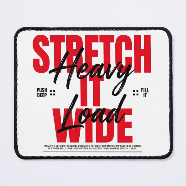 Item preview, Heavy Load Stretch It Wide Provocative Y2K Typography designed and sold by P2P-paotopao.
