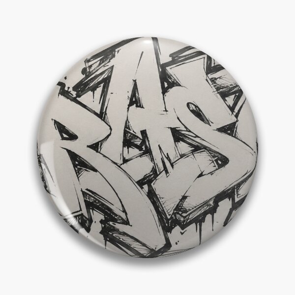 Item preview, Wildstyle Graffiti Sketch Black Ink Street Art designed and sold by DrizzyV.