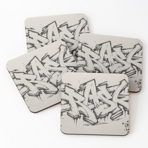 Item preview, Wildstyle Graffiti Sketch Black Ink Street Art designed and sold by DrizzyV.