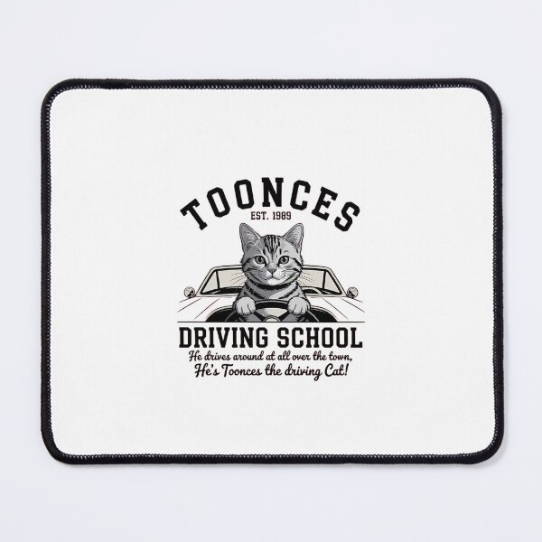 Item preview, Toonces Driving School Est 1989 The Driving Cat Me designed and sold by UllricKramer.