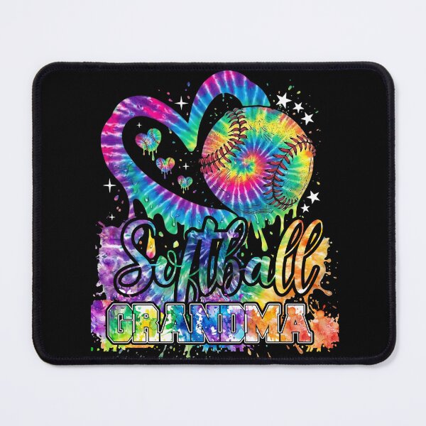 Item preview, Tie Dye Softball Grandma Splash Design designed and sold by LashondaGreen89.