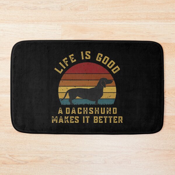 Item preview, Life Is Good Dachshund Sunset Dog designed and sold by Dmo3HarkoArt.