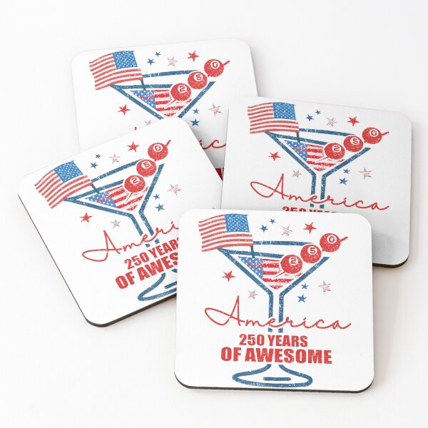 Item preview, 250 Years BBQ Party cocktail USA designed and sold by schoolofbullies.